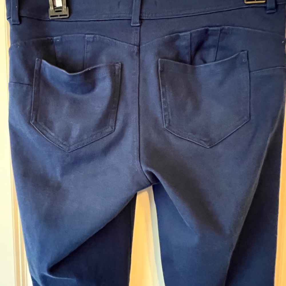 Ambiance Blue Stretchy Pants size Medium - Picture 4 of 8